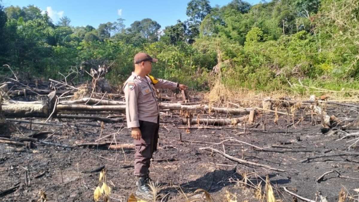 Polisi Cek Dua Hotspot di Meliau Sanggau, Pastikan Tak Berkembang Jadi Karhutla