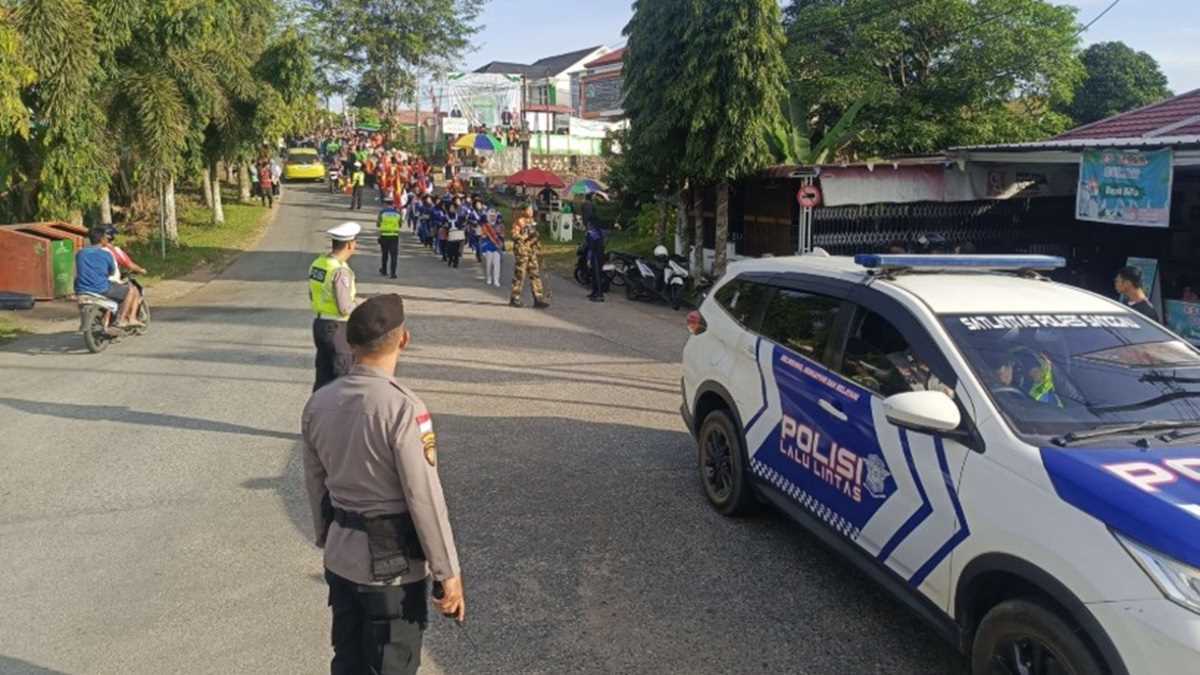 Pawai Kerukunan HAB Kemenag ke-80 di Sanggau Berlangsung Tertib dan Aman
