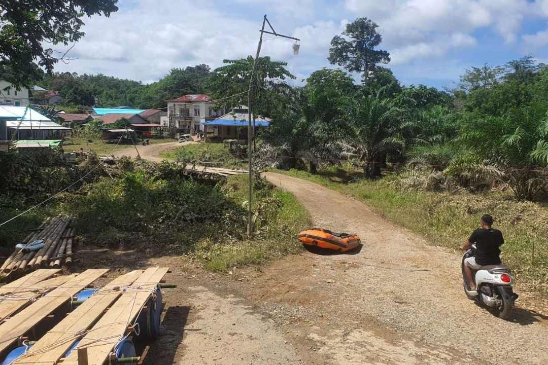 Entikong Pulih! Banjir Surut Sepenuhnya, Aktivitas Perbatasan Kembali Normal