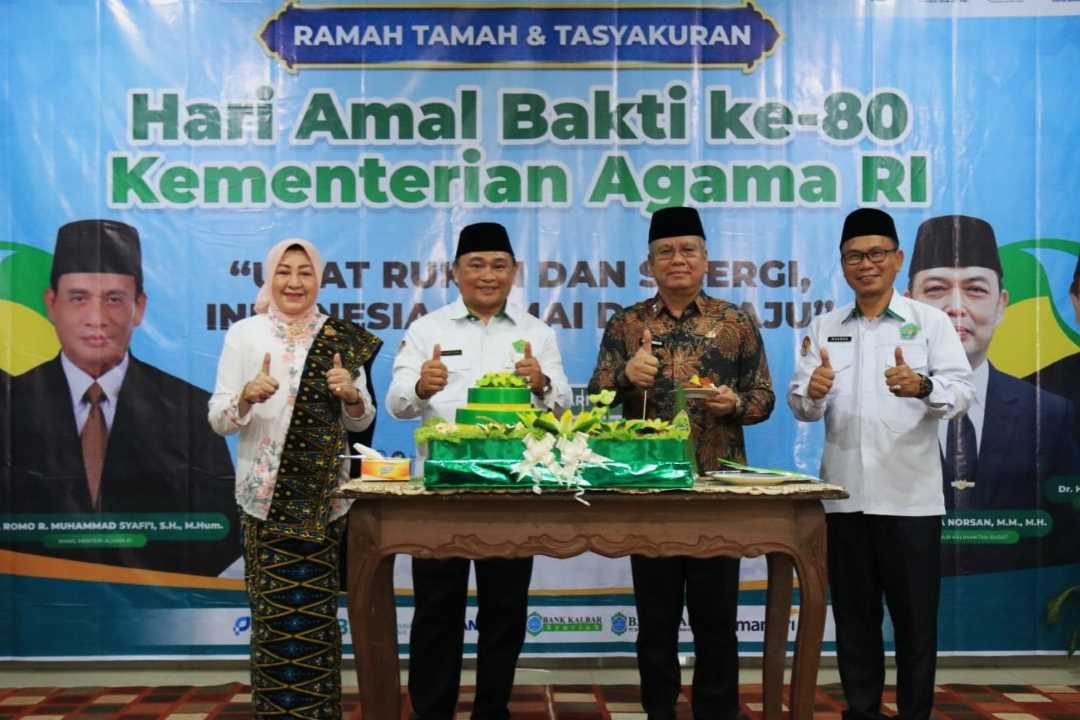 Sekda Kalbar Ingatkan Bahaya AI di HAB ke-80 Kemenag: Jangan Sampai Kita Kalah Pintar!