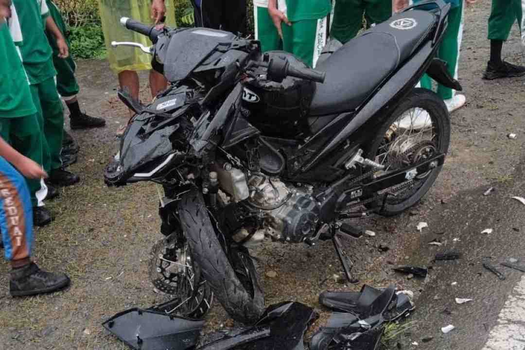 Tragis! Pelajar 17 Tahun Tewas Usai Tabrak Mobil yang Putar Arah Mendadak di Beduai