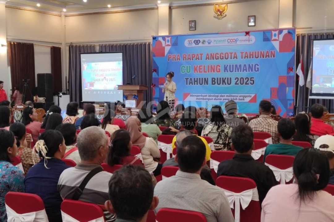 Hadiri Pra RAT CU Keling Kumang, Wabup Susana Herpena: Literasi Keuangan Kunci Anggota Berdaya