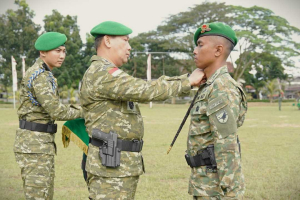 Mayor Inf Ricky Fauzie Pimpin Yonif TP 882/Hulubalang, Satuan Militer Mandiri di Kubu Raya