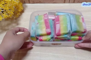 Bernostalgia dengan Es Gabus Pelangi: Jajanan Ikonik SD yang Mudah Dibuat di Rumah