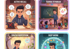 Bukan Kurang Bakat, Ini Penyebab Belajar Berjam-jam Tapi Cepat Lupa