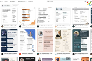 Cepat dan Profesional! Ini Cara Membuat CV Lamaran Kerja Menggunakan Canva