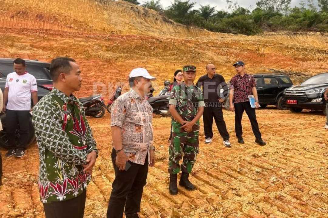 Tinjau Calon Arena MTQ XXXIV, Yohanes Ontot: Persiapan Harus Matang Demi Kesuksesan Syiar Islam di Sanggau