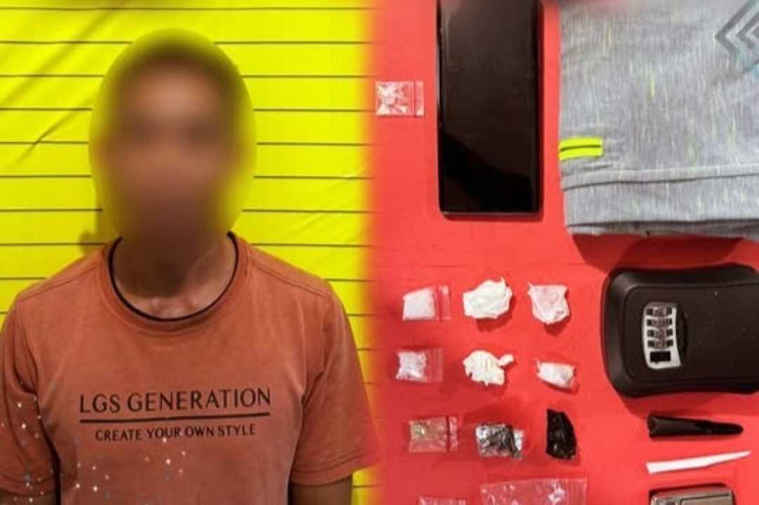 KA Tak Berkutik Saat Polisi Geledah Kamar Kos di Pusat Damai: Temukan Sabu, Ekstasi, hingga Timbangan Digital